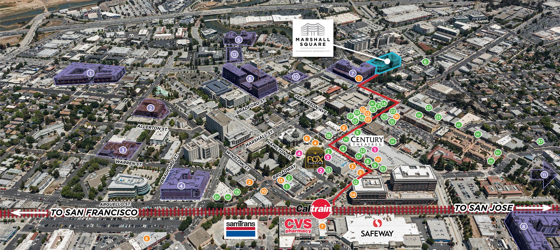 amenities map